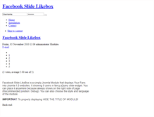 Tablet Screenshot of facebooklikebox.net